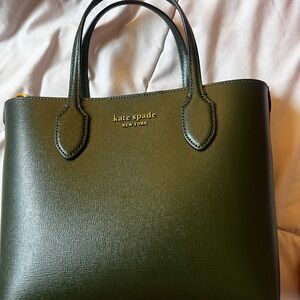 Kate Spade Olive Green Tote Bag